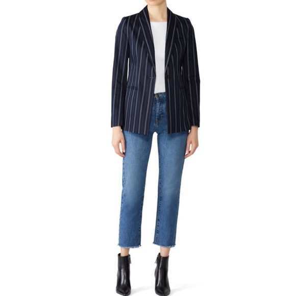 AMUR Jackets & Blazers - AMUR Navy Lauren Blazer